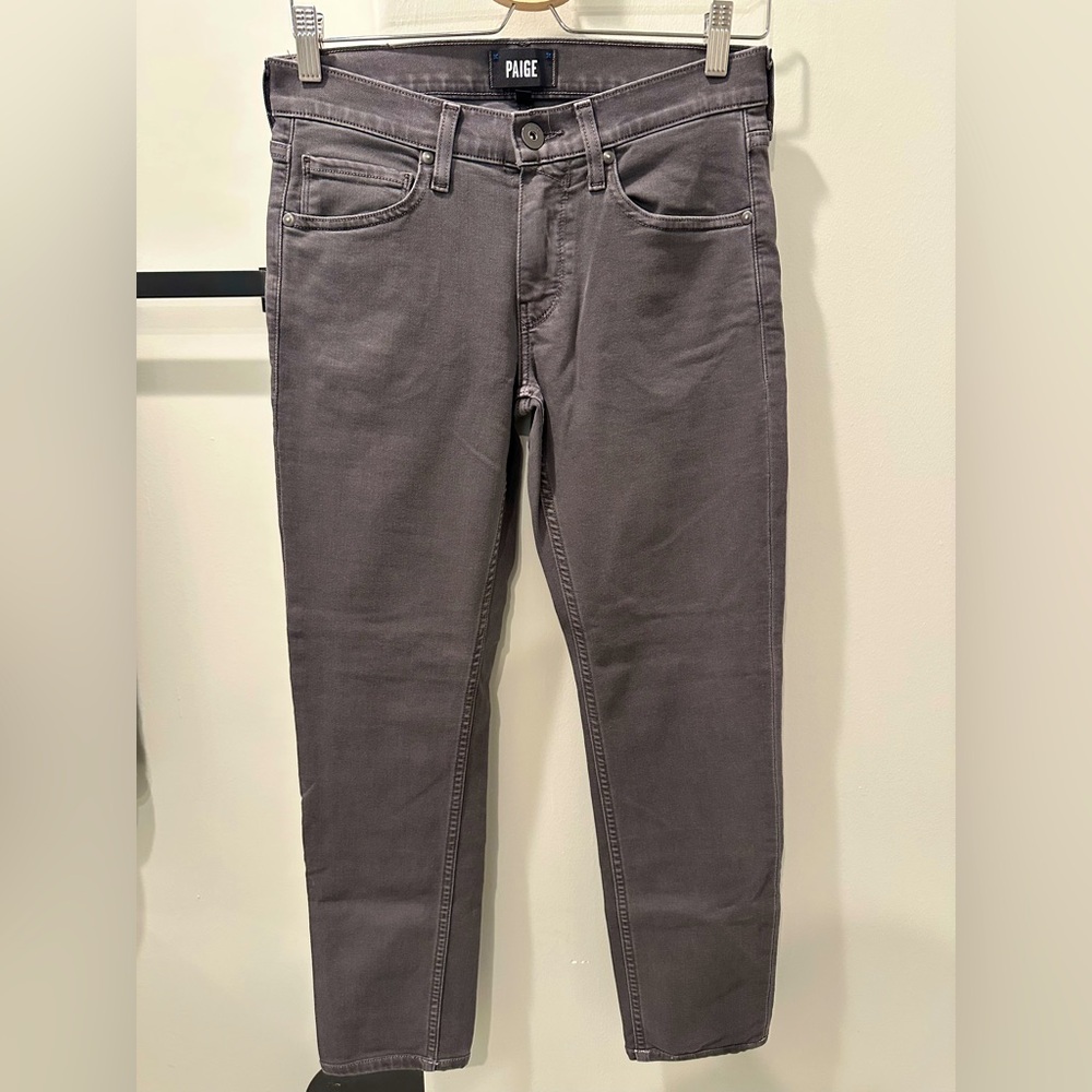 Paige Croft Skinny Jeans. Vintage Empire gray color. - Picture 2 of 8